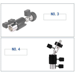 Multifunctional Flash Light Stand Umbrella Bracket | Max Load 2Kg