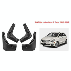 For Mercedes-Benz B-Class 2016-2019 | 4 Pcs / Set Car Auto Soft Plastic Splash Flaps Fender Guard