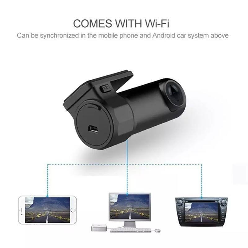 Full HD Mini Car Dash Cam | WiFi | Motion Detection