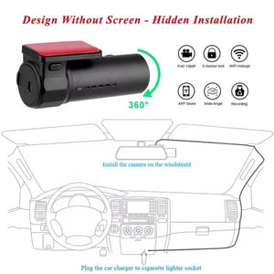 Full HD Mini Car Dash Cam | WiFi | Motion Detection