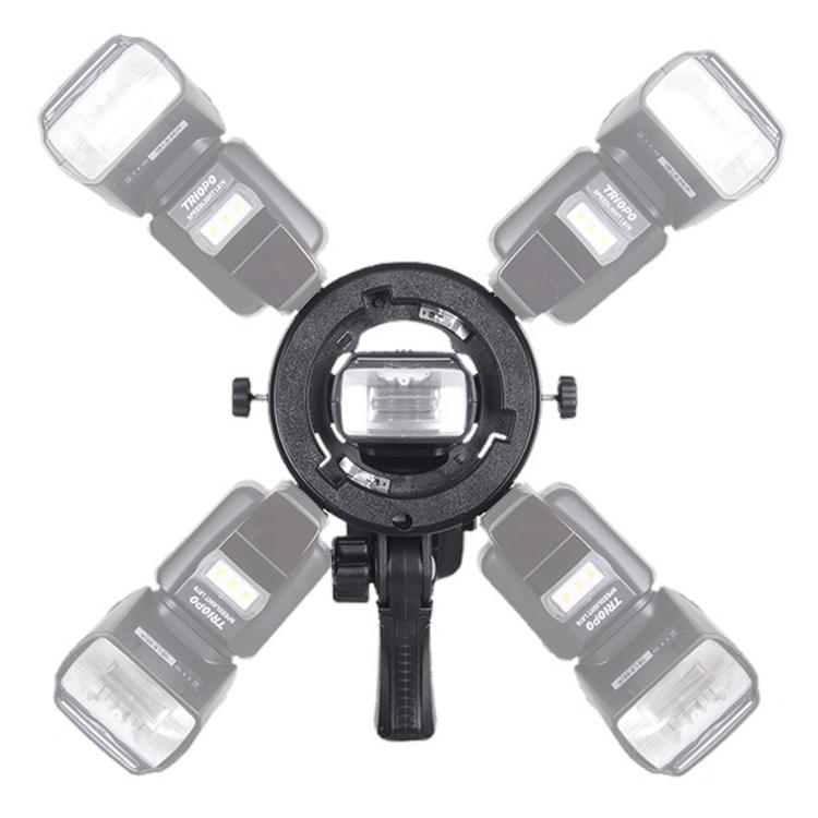 Universal S-Type Flash Holder for Multi-Function Camera Accessories