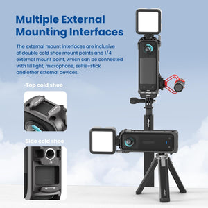 Amagisn Metal Protective Housing for Insta360 X4 | Quick Release