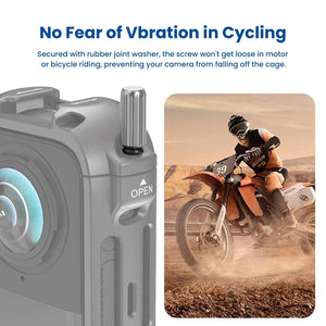 Amagisn Metal Protective Housing for Insta360 X4 | Quick Release