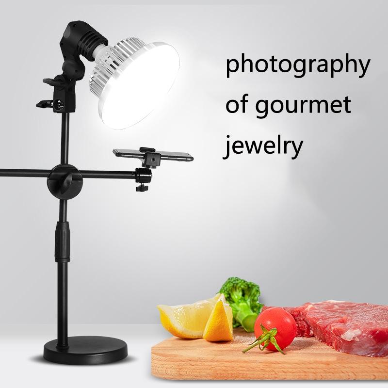 Indoor Jewelry Photography Light | 355W Mushroom Lamp & Stand