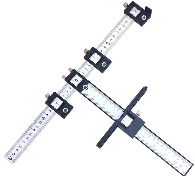 Punch Locator for Cabinet Doors | Black Handle | Woodworking Tool