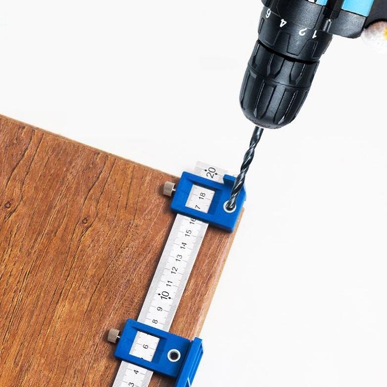 Punch Locator for Cabinet Doors | Black Handle | Woodworking Tool