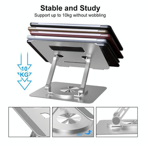Foldable Rotating Laptop Cooling Stand | Multifunctional