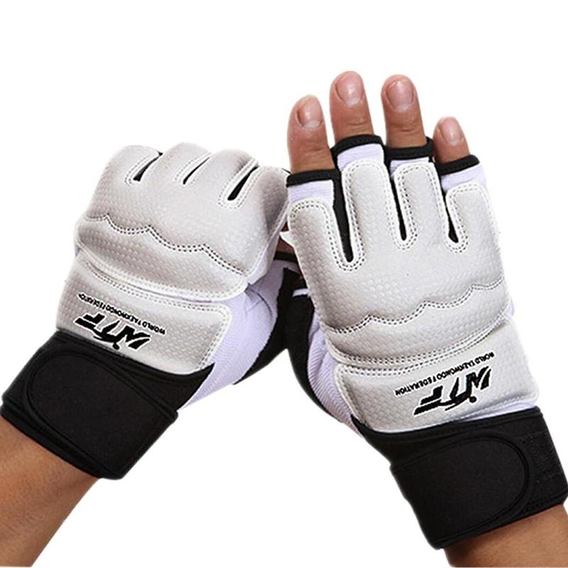 Adults Half Finger Sandbag Training Boxing Gloves | PU Leather