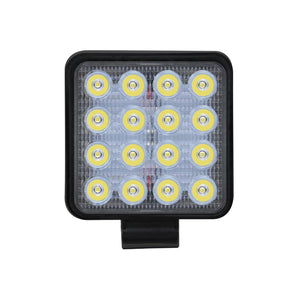 12W LED Spotlight | Square Waterproof | Car, Boat & Marine | DC 9-30V | White Light