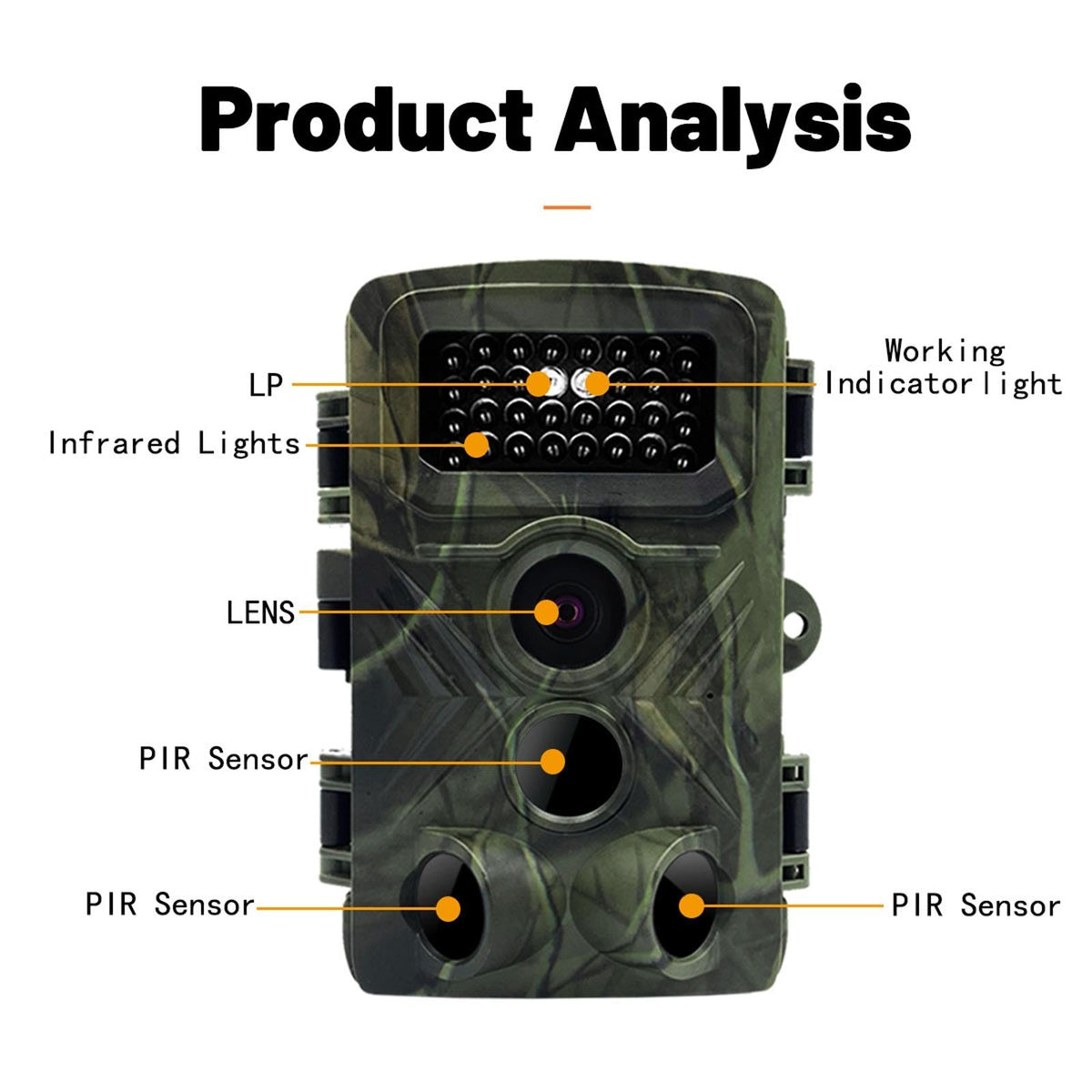 2 LCD Infrared Night Vision Trail Camera | Wildlife Hunting
