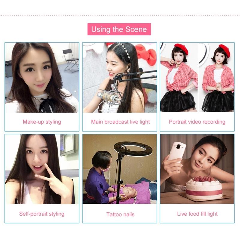 12 Anchor LED Ring Fill-in Light for Photography | Self-Timer