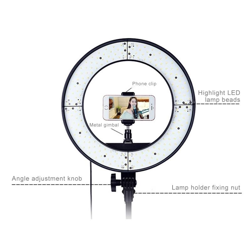 12 Anchor LED Ring Fill-in Light for Photography | Self-Timer