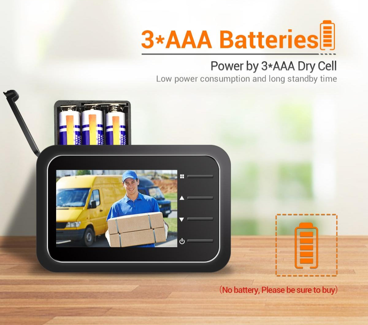 Digital Door Viewer | 2.4" Screen | Night Vision | Photo + Video | TF Card