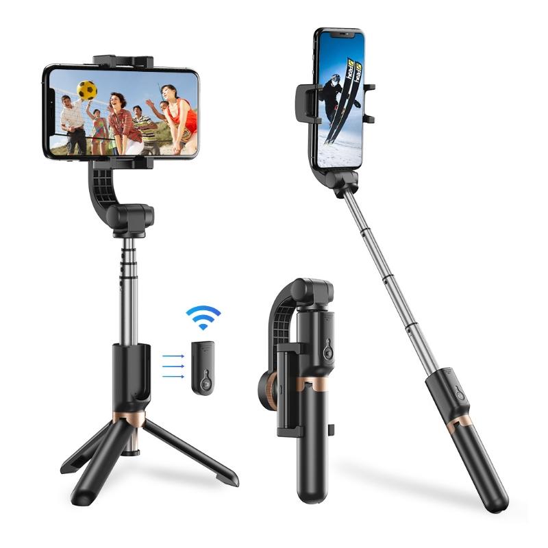 Multifunctional Mobile Phone Gimbal Stabilizer with Live Video & Selfie Stick