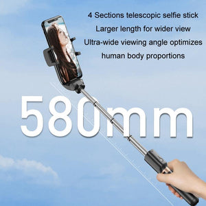 Multifunctional Mobile Phone Gimbal Stabilizer with Live Video & Selfie Stick