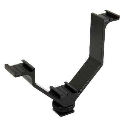 Triple Shoe V - Bracket | 12.5 Cm | Black