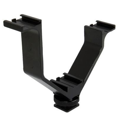 Triple Shoe V - Bracket | 12.5 Cm | Black