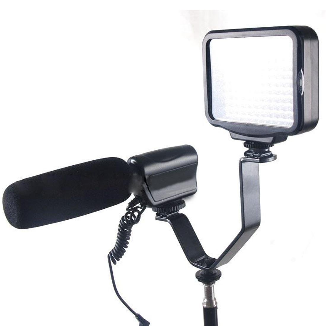 Triple Shoe V - Bracket | 12.5 Cm | Black