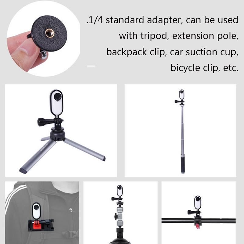 Aluminum Alloy Mini Tripod for Insta360 Go | DJI Action | GoPro
