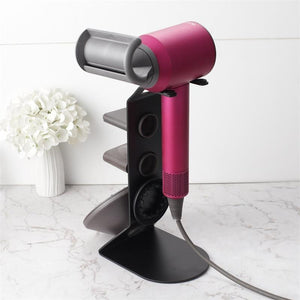 Universal Hair Dryer Stand | No Drilling | Black