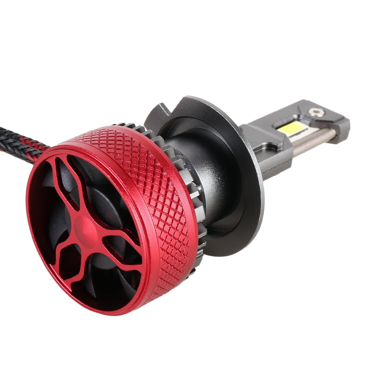 1 Pair H7 DC12V 65W 6000K 6500Lm LED Car Headlights