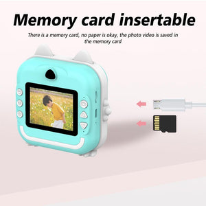 Instant Camera with Thermal Printer & HD Video | Blue 16GB | 32GB Pink