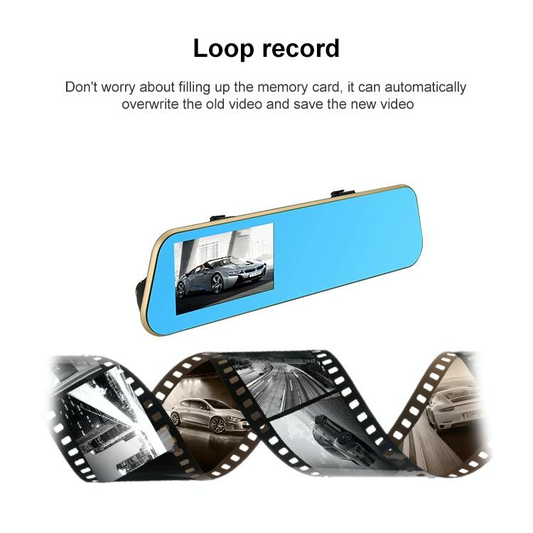 1080P 4.5 IPS Screen Car DVR | N8 Driving Recorder