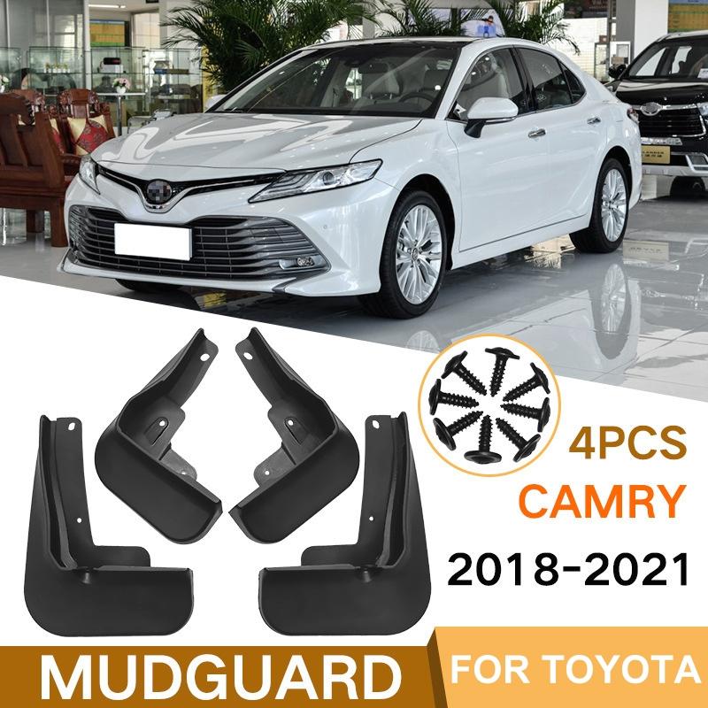 Toyota Camry 2018-2021 | 4Pcs/Set Car Auto Soft Plastic Splash Flaps | Fender Guard