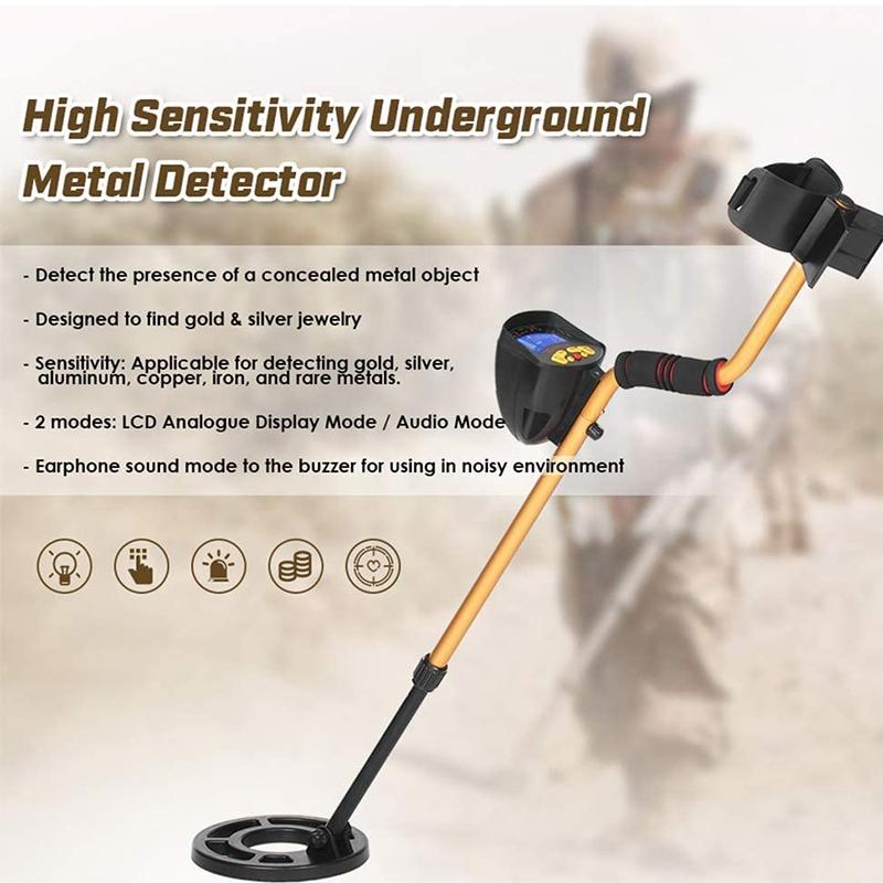 MD3010II Underground Metal Detector | High Sensitivity | Precise Target Detection