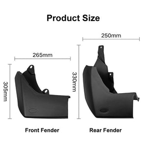 For Land Rover Discovery 4 2009-2016 | 4 Pcs / Set Car Auto Soft Plastic Splash Flaps Fender Guard