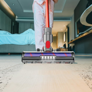 Soft Bristle Roller Brush with Light | For Dyson Vacuum Cleaners