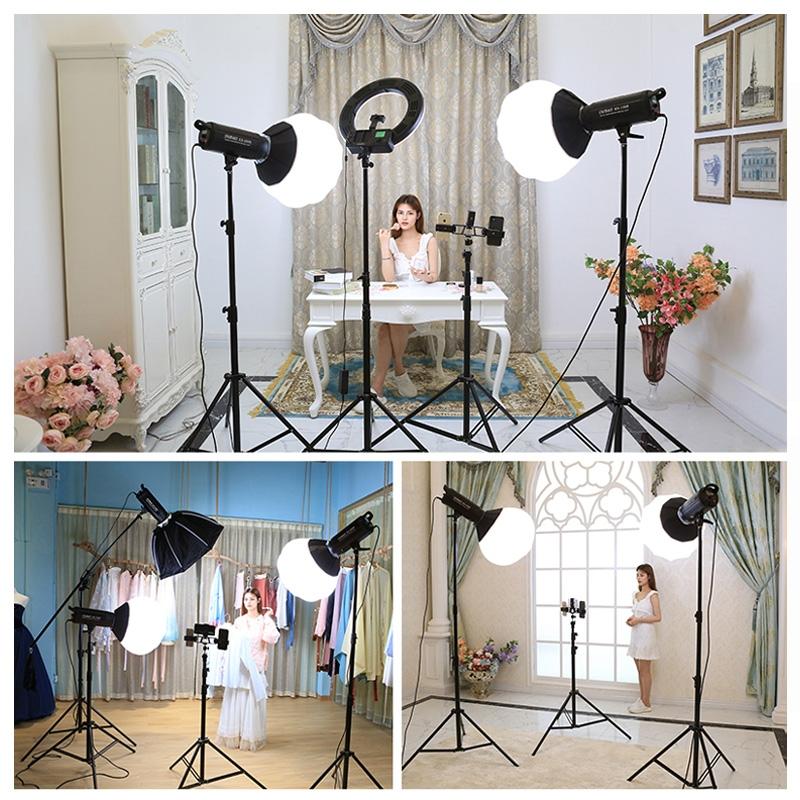 Professional Metal Lighting Stand for Studio Flash | 2.2M Height