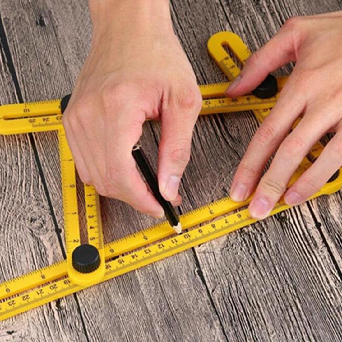 Angle Measuring Ruler | 4-Sided | DIY Projects
