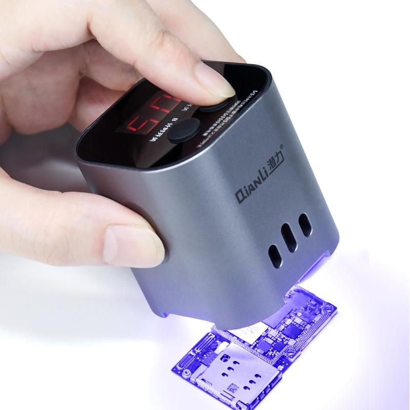 Intelligent Rechargeable UV Curing Lamp for Phone Repair