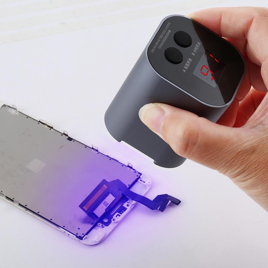 Intelligent Rechargeable UV Curing Lamp for Phone Repair