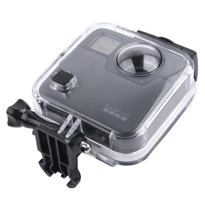 Waterproof Housing for GoPro Fusion with Mount & Wrench