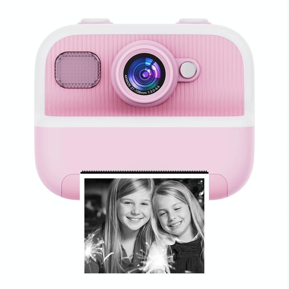 Blue Children's Thermal Camera | Dual-Camera | 1080P HD | 2400W Pixel | 2.4-Inch Display | Purple + 32GB