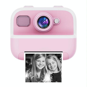 Blue Children's Thermal Camera | Dual-Camera | 1080P HD | 2400W Pixel | 2.4-Inch Display | Purple + 32GB