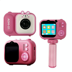 48MP Dual Lens Kids Digital Camera with 2.4" IPS Screen & 32GB TF Card | Blue Fox | With 64GB TF Card | Blue Fox