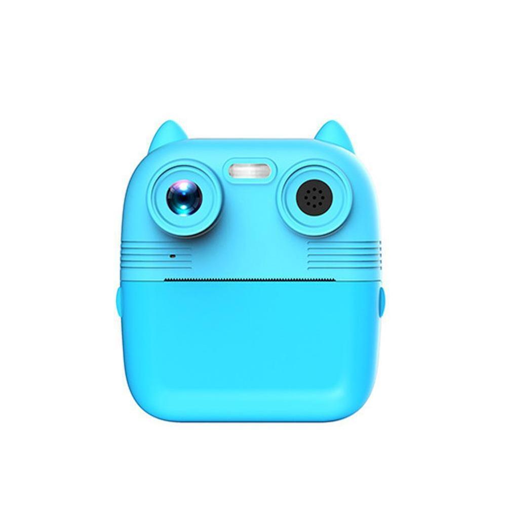Instant Print Camera with Dual Lens | 2.8" Screen for Kids | Blue + Blue | 32GB Card