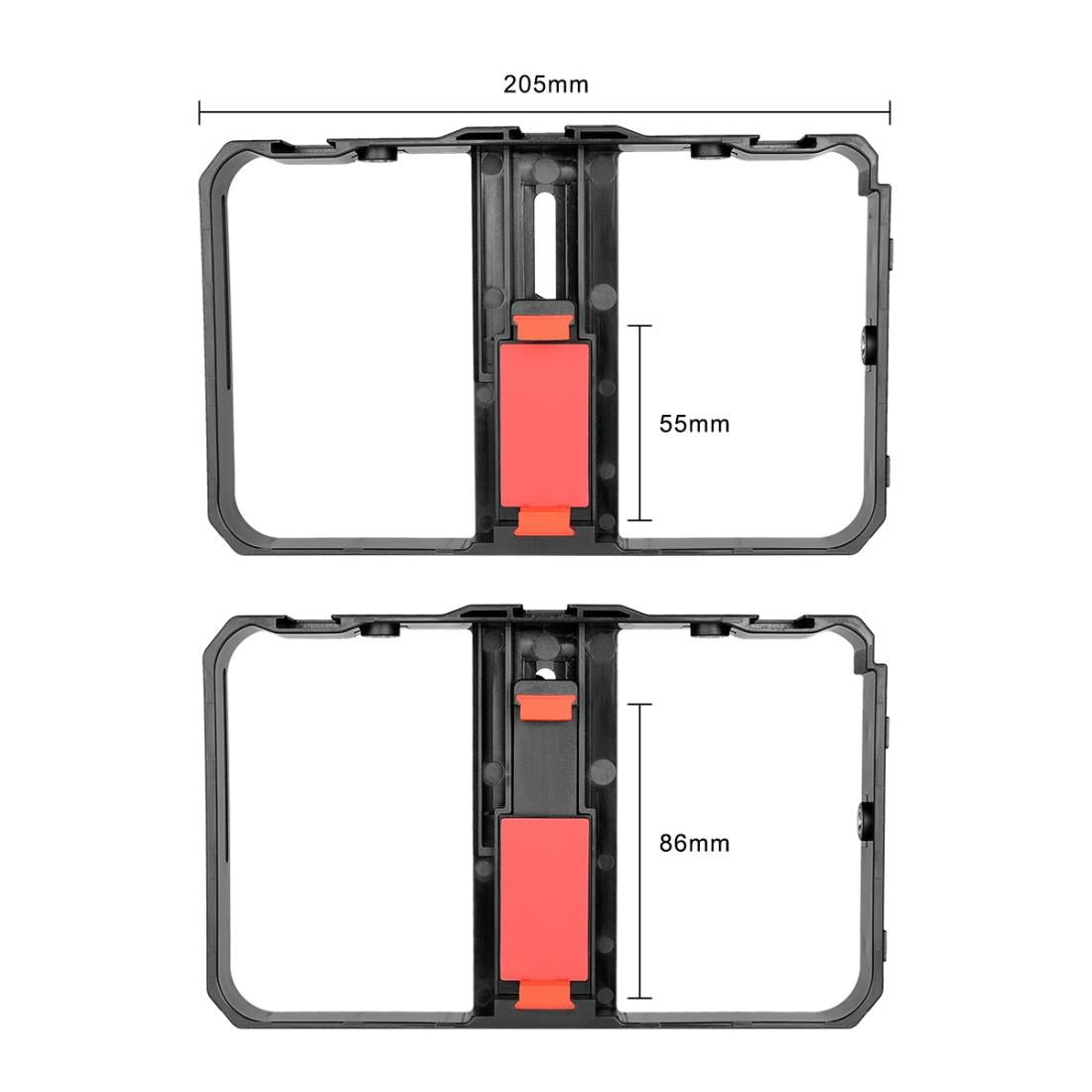 Vlogging Video Rig with LED Light, Mic & Tripod