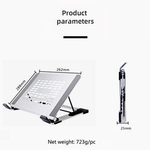 Vertical Laptop Stand | 5 Levels Riser for Desk