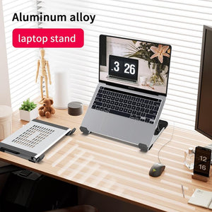 Vertical Laptop Stand | 5 Levels Riser for Desk