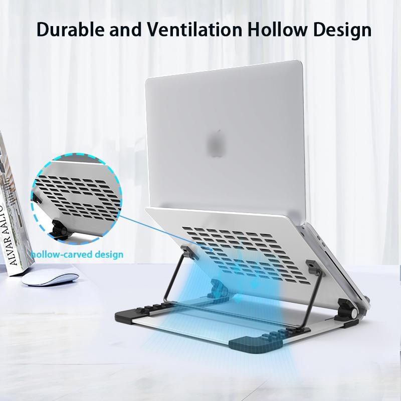 Vertical Laptop Stand | 5 Levels Riser for Desk