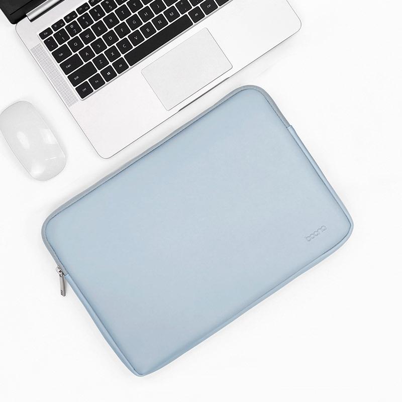 Sky Blue 16 / 17 Inch Laptop Bag | PU Leather