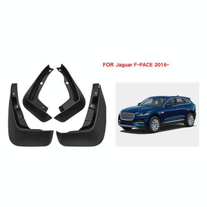 For Jaguar F-Pace 2016-2023 | 4 Pcs / Set Car Auto Soft Plastic Splash Flaps Fender Guard