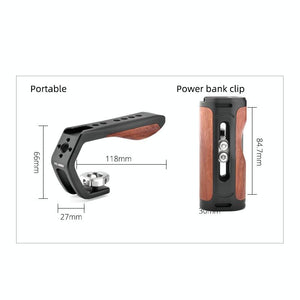 Vlogging Video Rig | Smartphone Compatible | LED Light & Microphone | Live Broadcast Setup