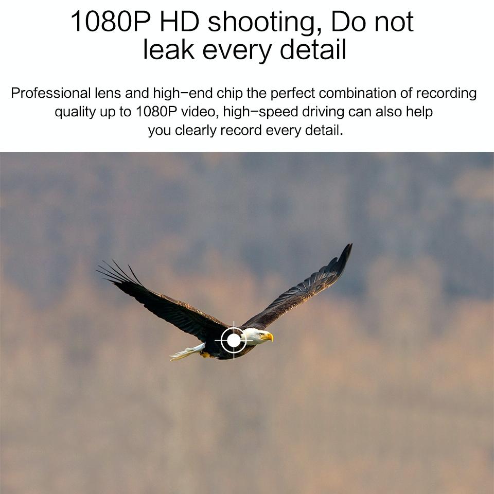 7" LCD Touch Screen Rear View Mirror Car Recorder | With Separate Camera