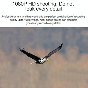 7" LCD Touch Screen Rear View Mirror Car Recorder | With Separate Camera