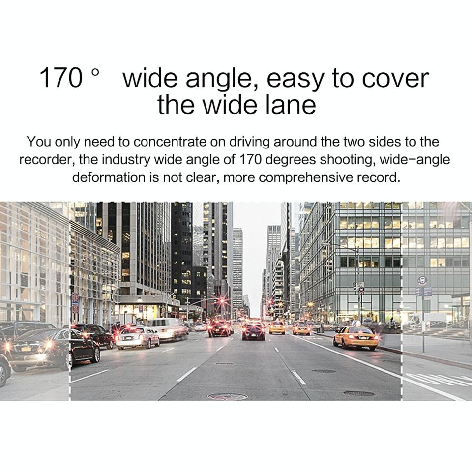 7" LCD Touch Screen Rear View Mirror Car Recorder | With Separate Camera